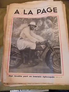 " a La Page No 108 April 1932 Mgr Graffin " - Picture 1 of 1