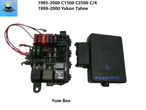 12146286 95 to 00 C1500 C/K & 99 00 Tahoe Engine Fuse Box Junction Relay OEM - Picture 1 of 16