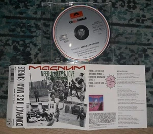 rare CD _ MAGNUM _ Need A Lot Of Love (Ext. Remix) _ PROMO! (HardRock/ GER 1987) - Bild 1 von 16