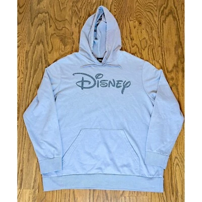 Disney пуловер толстовка с капюшоном блестящий логотип удобный повседневный толстовка XL - Изображение 1 из 4