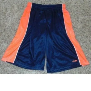 Champion Shorts Athletic Basketball Active Pull On Blue Orange Boys-sz XL 16/18 - Picture 1 of 3
