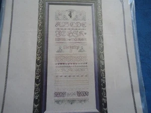 Wyndemere Sampler Chartland Designs Pattern Floss Hearts Charm - Picture 1 of 4
