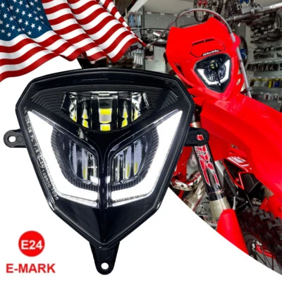 Faro LED DRL para BETA RR350 RR390 RR430 RR480 2T 4T 2020-2024 haz alto bajo Foto 1 de 4