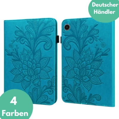 Hülle für Samsung Galaxy Tab A9 Plus mit 9H Hartglas Schutzglas Panzerfolie Case - Bild 1 von 4