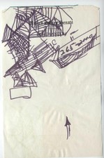 c1977 ORIGINAL TED KENNEDY CONGRESS DOCUMENT DRAWING senate