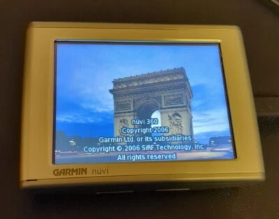 Garmin nuvi 360 Automotive Mountable With Power Cord And Case Bundle - Image 1 of 4