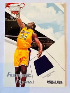 Shaquille O'Neal 2002-03 Topps Stadium Club  Frequent Flyers Used Jersey /700 - Picture 1 of 1