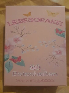 Liebesorakel Orakelkarten deutsch | Sammler | Orakelkarten | 80-Botschaften - Bild 1 von 3