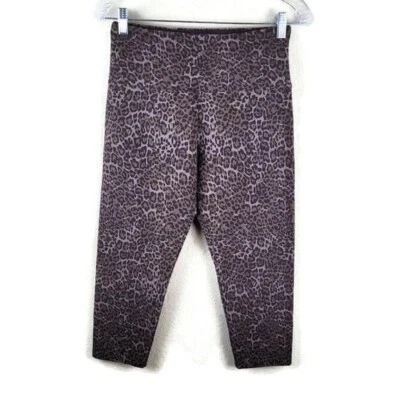 ❅�Casablanca by Marrakech Pantalón Mujer S Estampado Leopardo Capri Legging Elastizado Yoga Foto 1 de 4