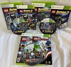 Lego Batman 2 & 3 With Avengers Microsoft Xbox 360 Games All Complete