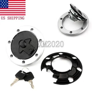 Fuel Gas Tank Cap Key For Kawasaki Zephyr 750 ZR750C 1991 - 1993 ZR7S ZR750 2000 - Bild 1 von 8