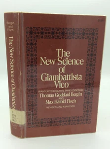 NEW SCIENCE OF GIAMBATTISTA VICO - 1970 - abridged philosophy - hardcover - Picture 1 of 4