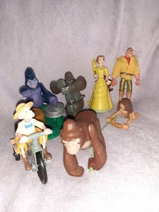 6 X Mcdonalds Happy Meal Figures Disneys Tarzan 1999 - Picture 1 of 5