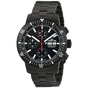 FORTIS Monolith Chronograph 638.18.31M B42 COSMONAUTS Black PVD Automatik Uhr - Bild 1 von 10