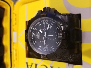 Invicta Men's 11914 Excursion Sport Chrono Black Dial Black Poly New Battery - Picture 1 of 10