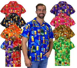 Funky Hawaiian Shirt Beer Bottle Various Colors Hawaiian Shirt - Bild 1 von 52