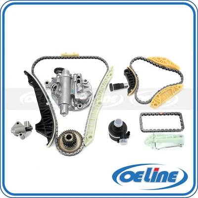 Kit de cadena de distribución bomba de agua de aceite para Audi A5 2012 2,0 L turboalimentado Foto 1 de 4