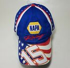 NAPA Auto Parts Racing #15 Hat Patriotic American Flag Cap w/ Stars Promo VTG