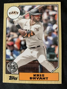 2022 Topps Series 1 - 1987 Topps 35th Anniversary Kris Bryant #T87-73 - Picture 1 of 2