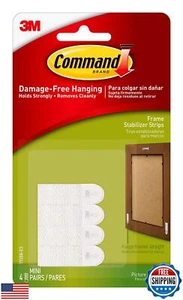 Command 17208 Strisce da Appendere Stabilizzatore per Telaio, Bianco, 4 Conteggi - Foto 1 di 5