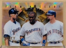 1996 Select TEAM NUCLEUS #22 Tony Gwynn Ken Caminiti HOF RARE SAN DIEGO PADRES