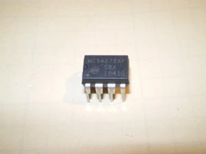 MC34072AP Single Supply 3V to 44V, Low Input Offset Voltage, Dual Op Amp - Picture 1 of 1