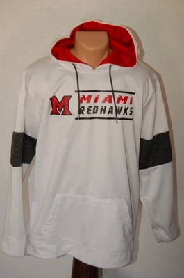 Miami RedHawks Hoodie Men XL Gray Sweatshirt NCAA Colosseum - Image 1 of 4