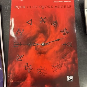 RUSH -- CLOCKWORK ANGELS: AUTHENTIC GUITAR TAB (AUTHENTIC With Rush Snakes & Arr - Picture 1 of 4