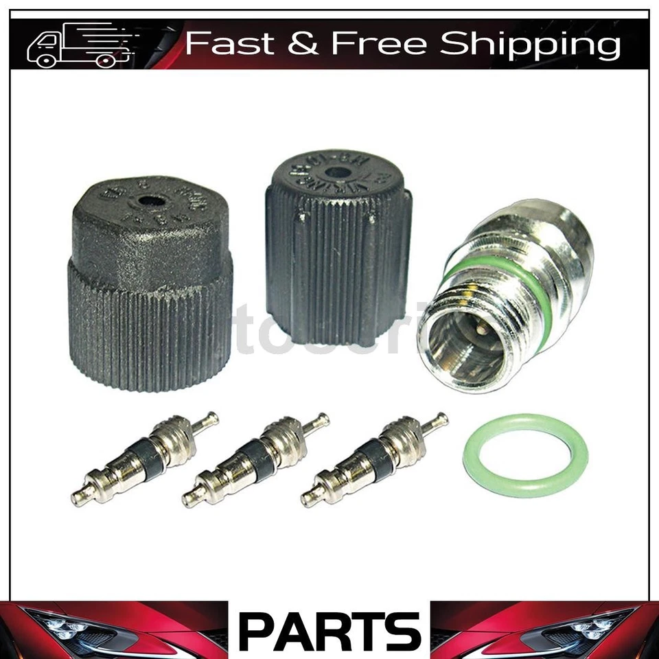 A/C System Valve Core and Cap Kit  For 2000-2013 GMC Yukon XL 1500 1pcs - Image 1 of 1