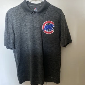 Polo Majestic Chicago Cubs grigia manica corta taglia M base fresca - Foto 1 di 6