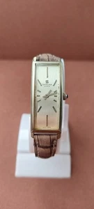 Sarcar Geneve Ladies Cartiers Style Watch ETA 2412 Genuine Leather Band Working - Picture 1 of 19