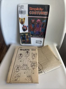 SIMPLICITY  CHILD’S MONSTER COSTUMES Uncut - Picture 1 of 7