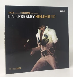 2 Disc CD Elvis Presley - Sold Out On Tour 1974 Tulsa March 1, Cleveland June 21 - Imagen 1 de 3