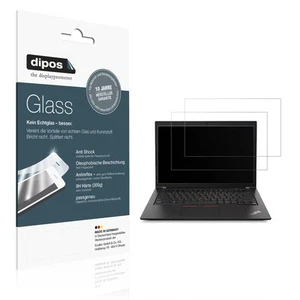2x Schutzfolie für Lenovo ThinkPad T480s matt - Anti-Shock 9H Folie dipos Glass - Bild 1 von 7