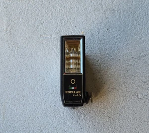 Vintage Popular Electronic Flash Unit Model C-40 Camera Flash, Computerized. - Picture 1 of 9