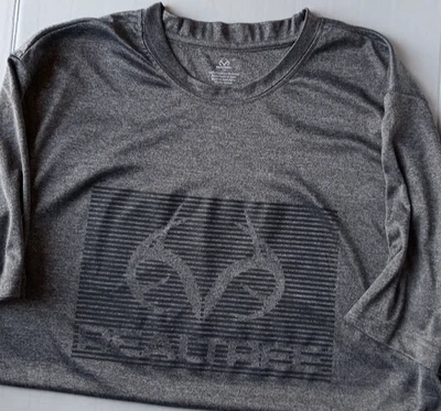 Camisa de manga corta RealTree gris grande para hombre nueva sin etiquetas Foto 1 de 4