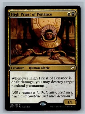 Magic The Gathering Commander 2018 High Priest of Penance #183/307 MTG TCG CCG - Image 1 of 2