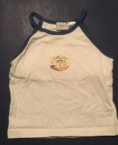 TALBOTS KIDS Unique DONUT Slvls Top ~ Sz 7 - Picture 1 of 2