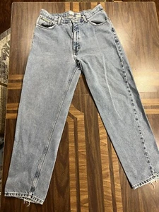 Vintage 90s CALVIN KLEIN Jeans MADE IN USA 33X29 Light wash Relax Fit - Picture 1 of 6