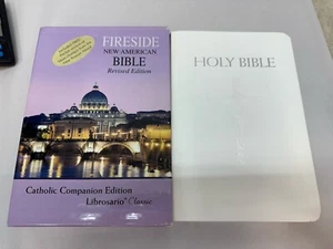 Fireside New American Bible Catholic Companion Editon,Librosario Classic Revised - Picture 1 of 10