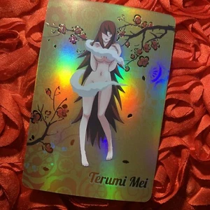 Mei Terumi NARUTO Golden Anime Goddess ACG Waifu Holo Girl Card - Picture 1 of 5