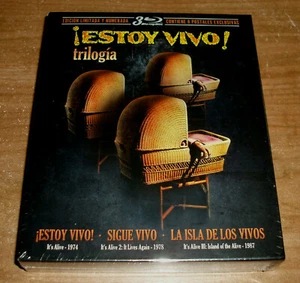 Estoy Vivo Trilogia 1-3 (It's Alive 1-3) Blu-Ray+Postales Nuevo Sellado A-B-C - Imagen 1 de 7