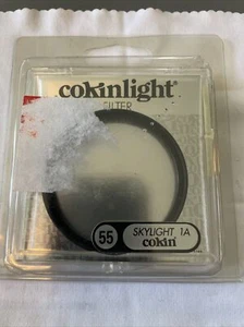 Genuine Cokin  Cokinlight Skylight 1A 55mm Lens Filter Made in France - Picture 1 of 6