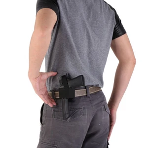 Concealed Carry OWB Pistol Gun Holster Adjustable Hook & Loop Rapid Draw Pistol - Picture 1 of 10
