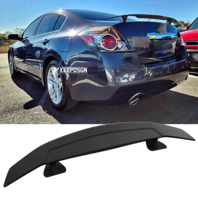 Matte Black 46'' Car Rear Trunk Spoiler Wing W/Adhesive For NISSAN ALTIMA Sedan - Image 1 of 4