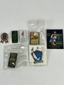 Vintage 1996 Olympic Pins Atlanta New And Used Lot Of 7 - Picture 1 of 2