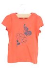 ESPRIT T-Shirt Kinder Gr. 104 Orange Blumenmuster Baumwolle