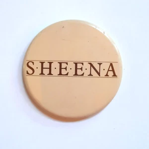 Sheena Easton SHEENA Vintage 1980's Pin-Back Button 2 1/4" Memorabilia - Picture 1 of 3