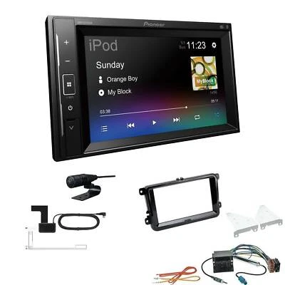 Pioneer Autoradio Bluetooth DAB Apple Android für Skoda Yeti ab 2009 piano black - Bild 1 von 4