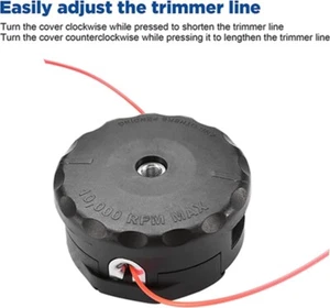 High-Quality String Trimmer Head For Speed-Feed-400 Echo-SRM-225 SRM-230 SRM-210 - Picture 1 of 12